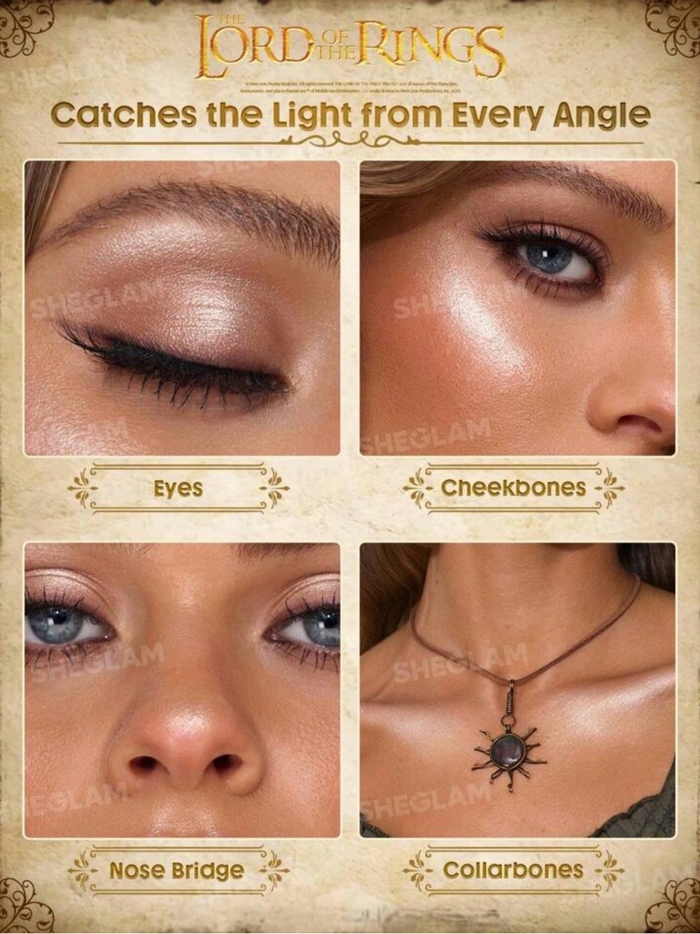🧡New SheGlam Lord Of the Rings Makeup Collection - Picture 9 of 16